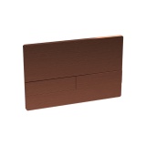 Product Cut out image of the Abacus Edge Bronze Flush Plate